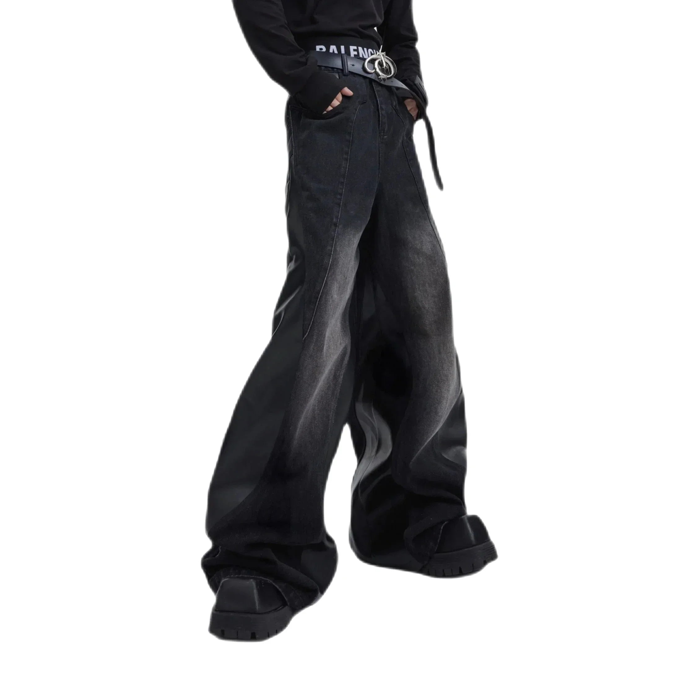 black damage denim swag opium zenez - メルカリ