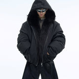 Opium Faux Fur Puffer Jacket