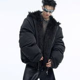 Opium Faux Fur Puffer Jacket