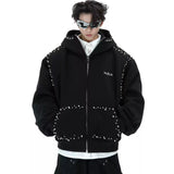 Opium Studded hoodie