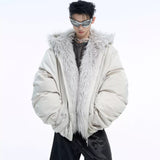 Opium Faux Fur Puffer Jacket