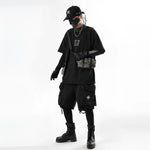 Futuristisches Grafik-Techwear-Shirt - Fuga Studios