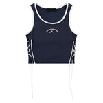 Girls Laced Crop Top - Fuga Studios