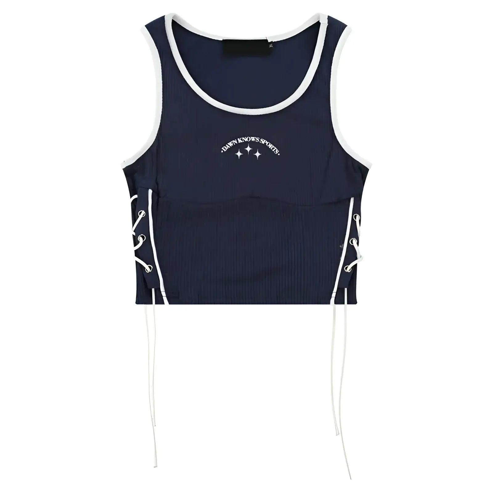 Girls Laced Crop Top - Fuga Studios