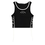 Girls Laced Crop Top - Fuga Studios