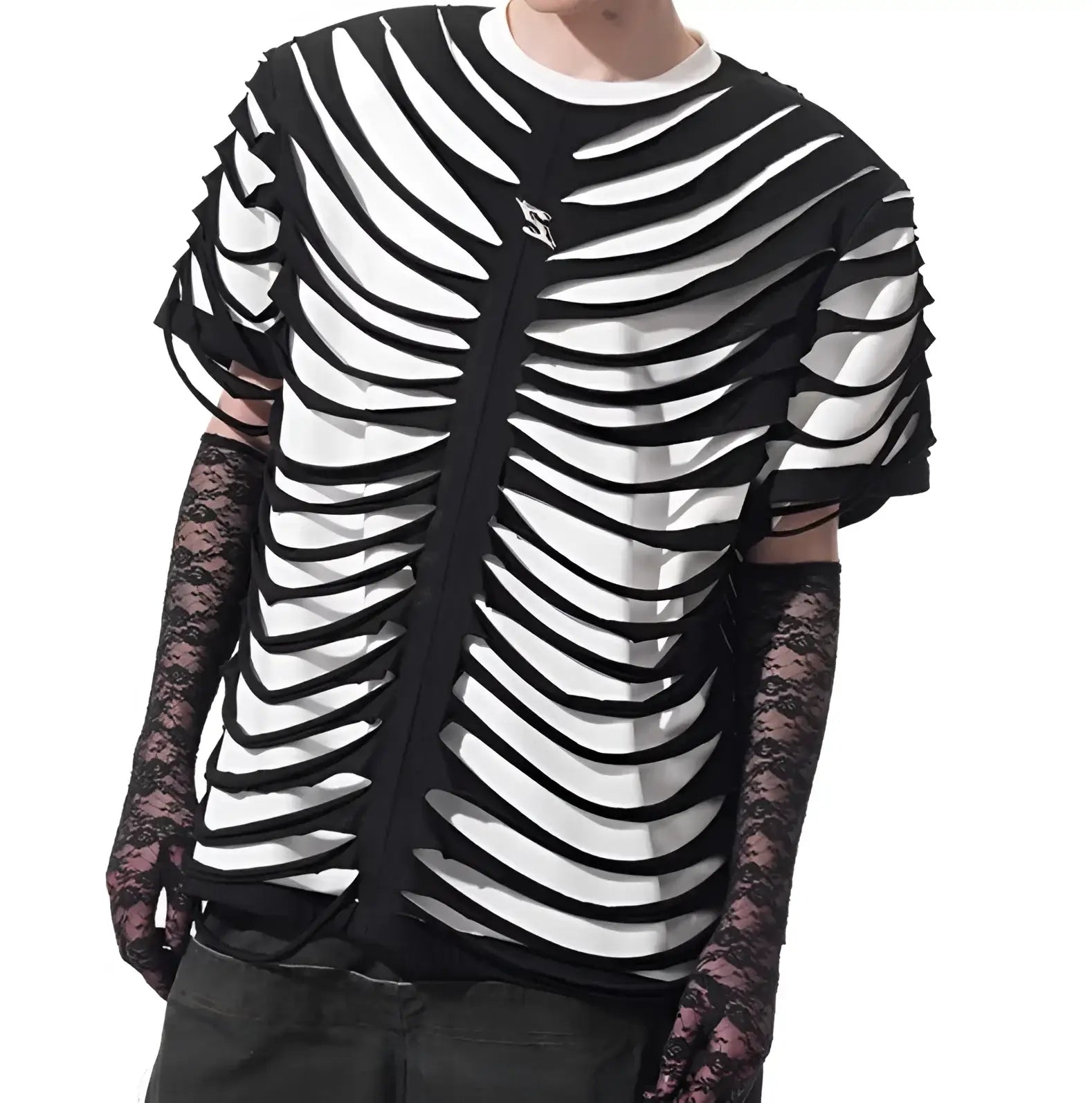Gothic Opium Rib Cage Shirt - Fuga Studios