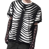 Gothic Opium Rib Cage Shirt - Fuga Studios