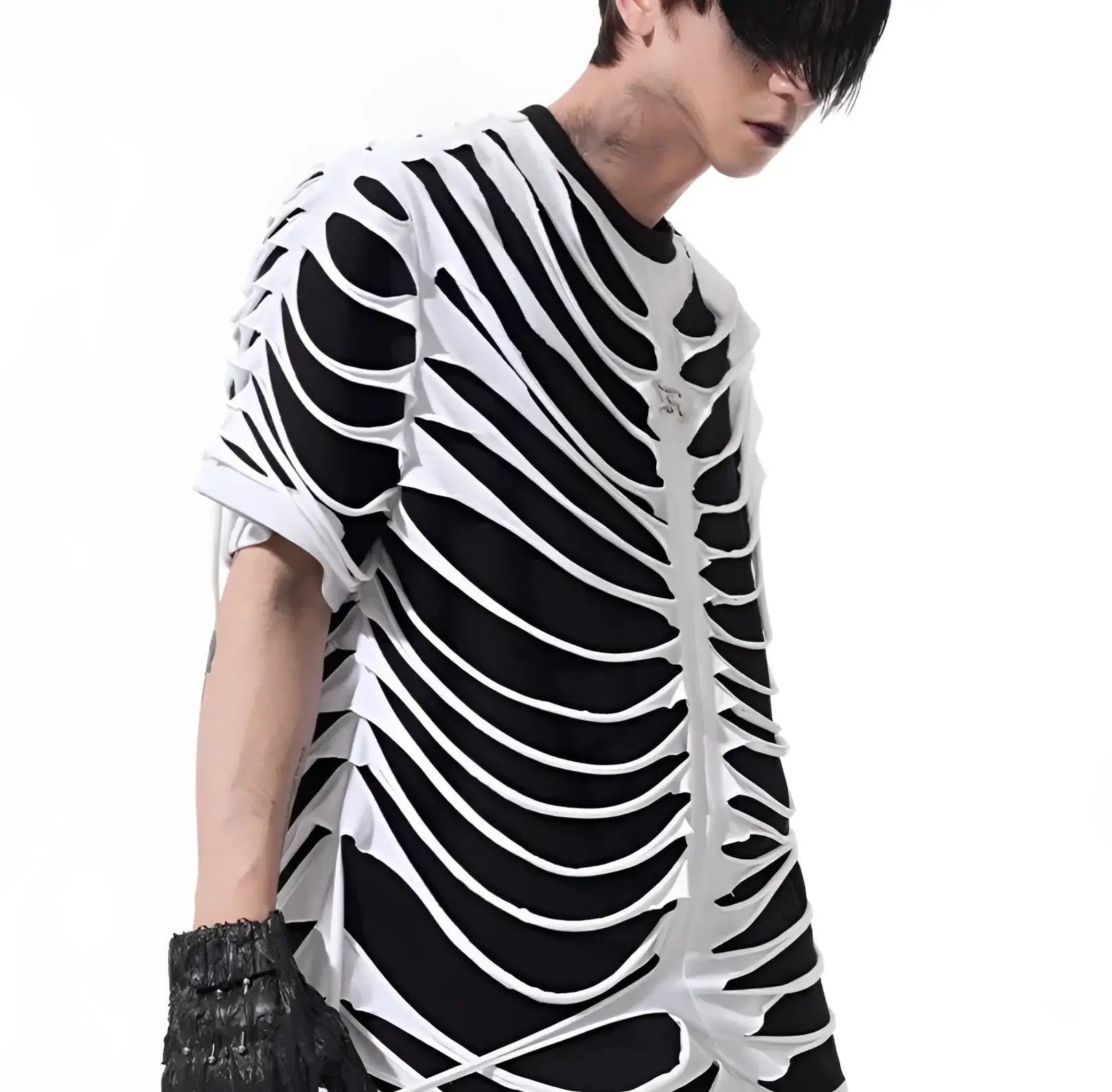 Gothic Opium Rib Cage Shirt - Fuga Studios