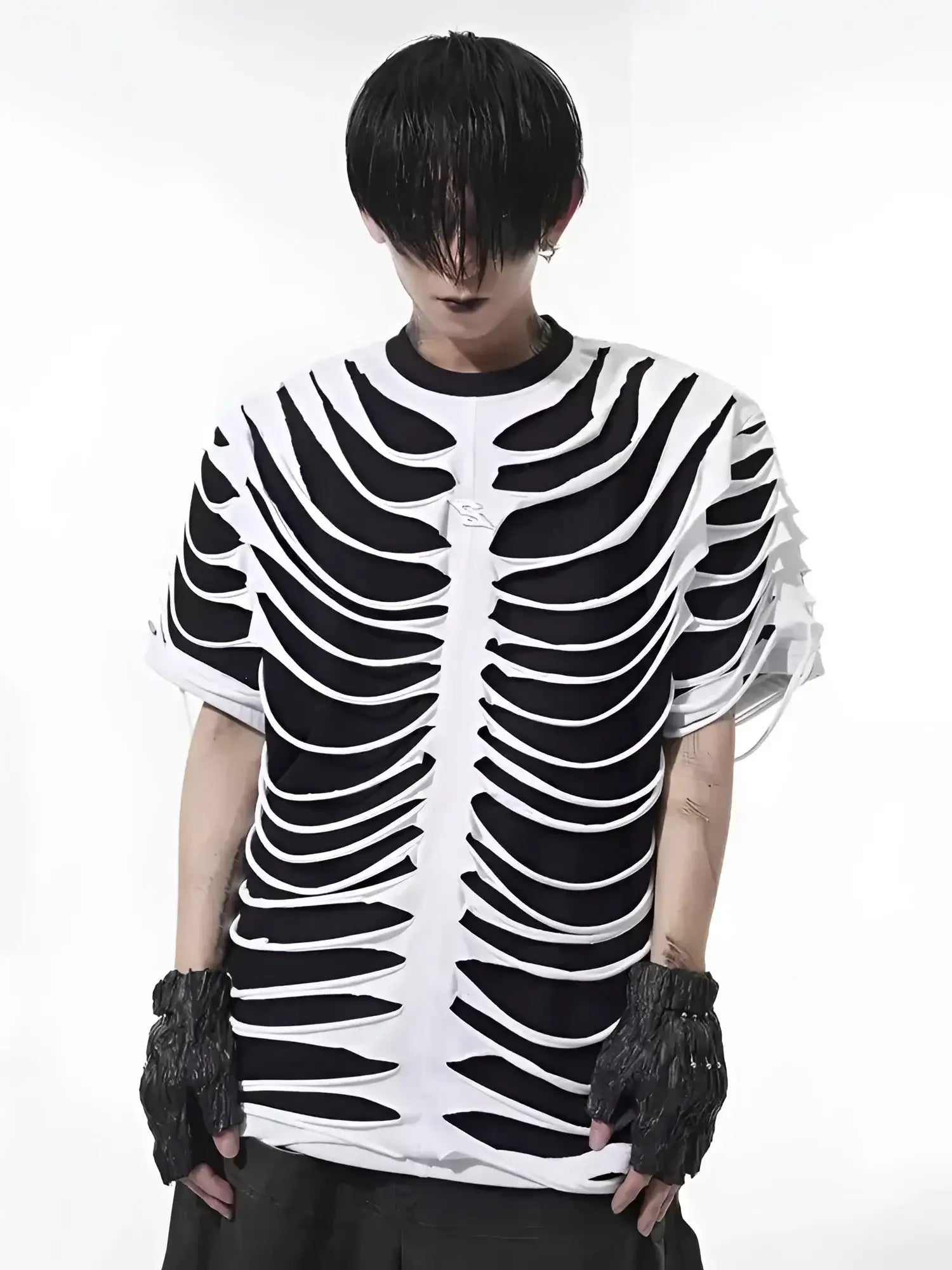 Gothic Opium Rib Cage Shirt - Fuga Studios