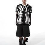 Gothic Opium Rib Cage Shirt - Fuga Studios