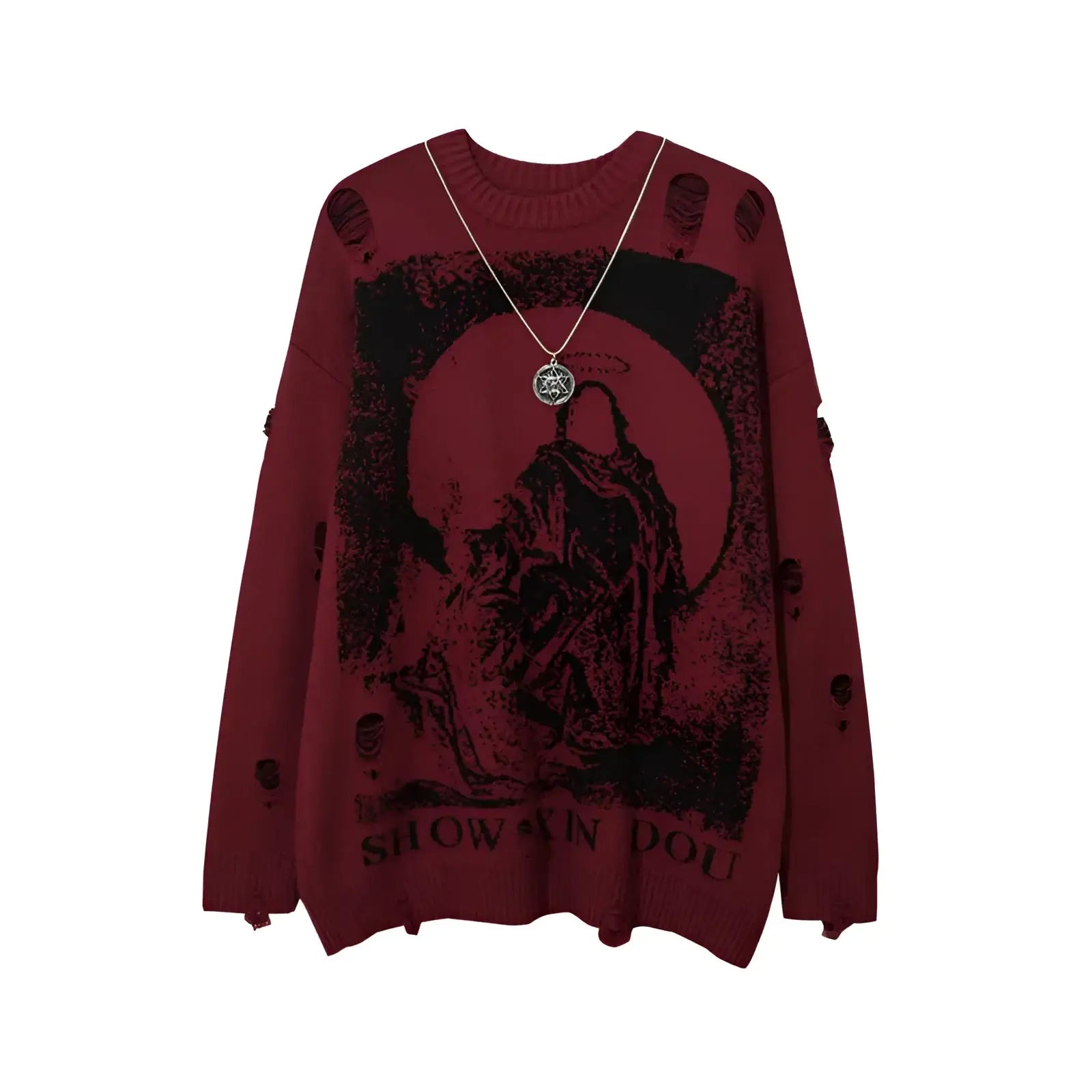 Harajuku Shinigami Death Reaper Sweater - Fuga Studios