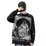 Harajuku Shinigami Death Reaper Sweater - Fuga Studios