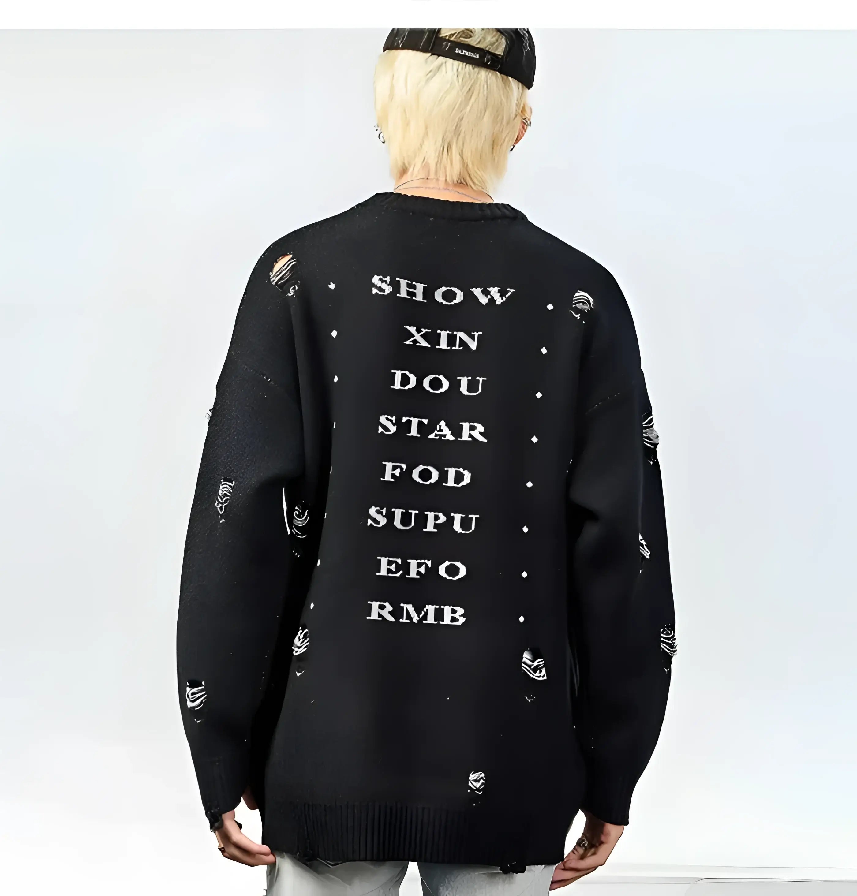 Harajuku Shinigami Death Reaper Sweater - Fuga Studios