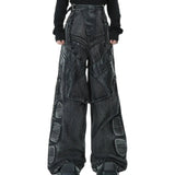 Opium Argue Culture Wide Denim Pants - Fuga Studios