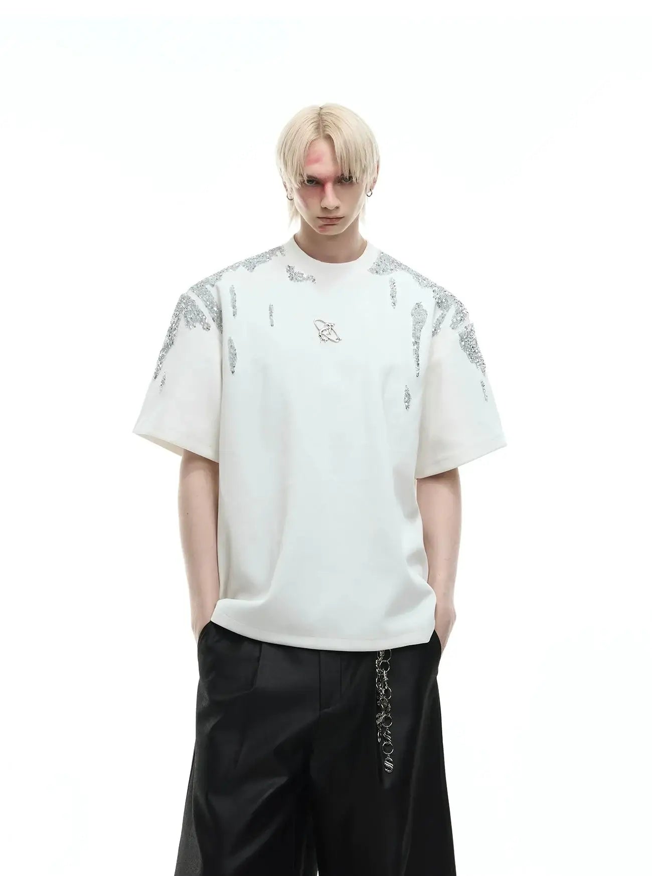 Opium ARGUECULTURE Cosmic Sequin T-Shirt - Fuga Studios