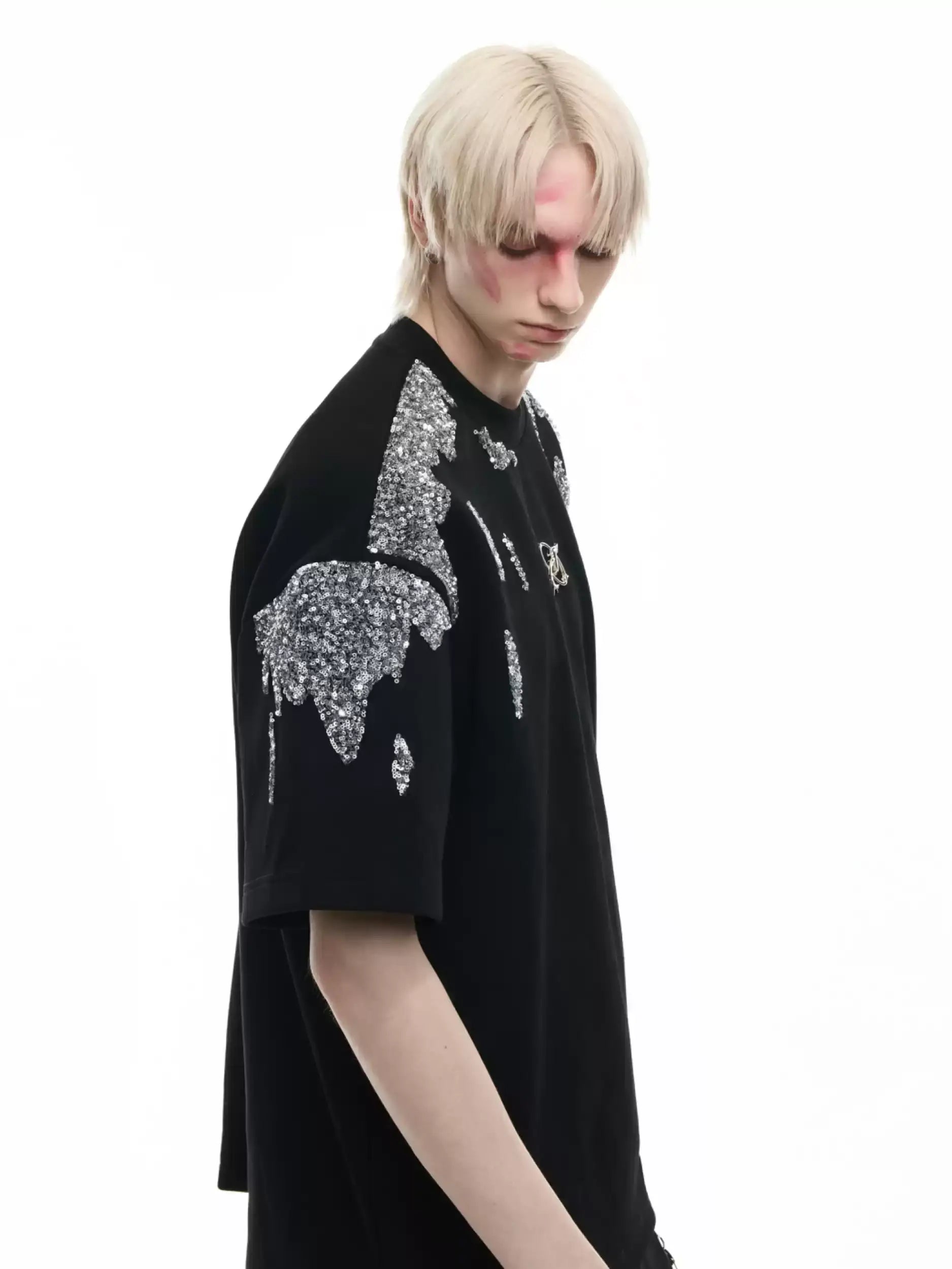 Opium ARGUECULTURE Cosmic Sequin T-Shirt - Fuga Studios