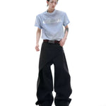 Opium Asymmetric Wide-Leg Hose - Fuga Studios
