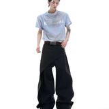 Opium Asymmetric Wide-Leg Hose - Fuga Studios