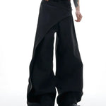 Opium Asymmetric Wide-Leg Hose - Fuga Studios