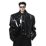 Opium Bright Leather Jacket - Fuga Studios