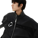 Opium Carabiner Leather Jacket - Fuga Studios