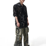 Opium Celestial Mesh Shirt - Fuga Studios