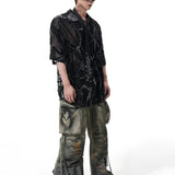 Opium Celestial Mesh Shirt - Fuga Studios