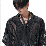 Opium Celestial Mesh Shirt - Fuga Studios
