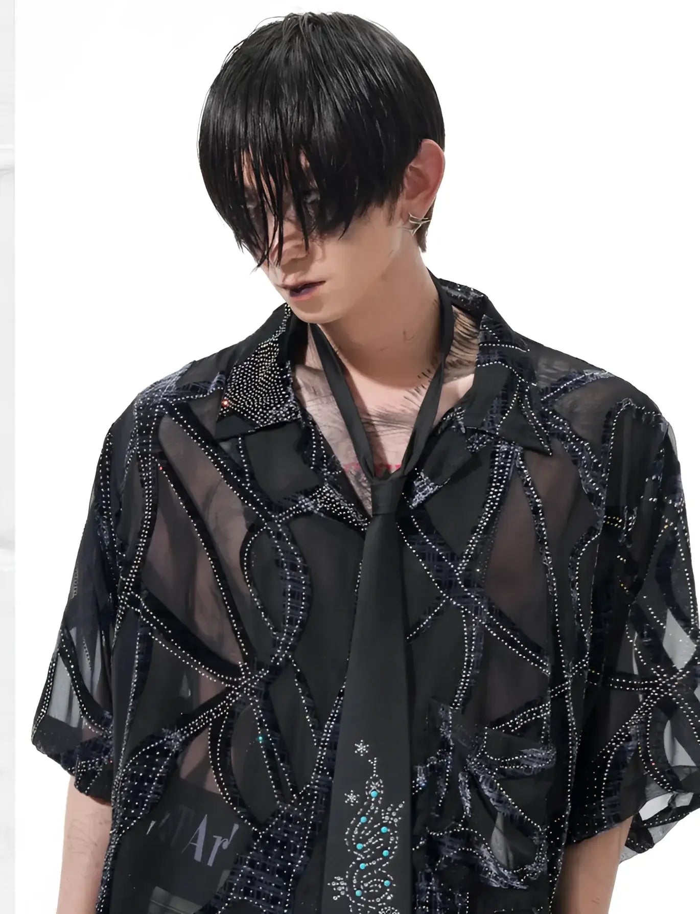 Opium Celestial Mesh Shirt - Fuga Studios