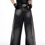 Opium Denim Studded Set - Fuga Studios