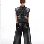 Opium Denim Studded Set - Fuga Studios