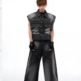 Opium Denim Studded Set - Fuga Studios