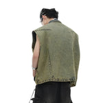 Opium Denim Vest - Fuga Studios