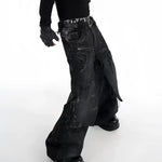 Opium Denim Wide-leg Pants - Fuga Studios