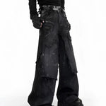 Opium Denim Wide-leg Pants - Fuga Studios