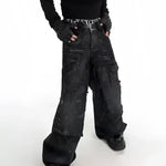Opium Denim Wide-leg Pants - Fuga Studios
