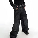 Opium Denim Wide-leg Pants - Fuga Studios