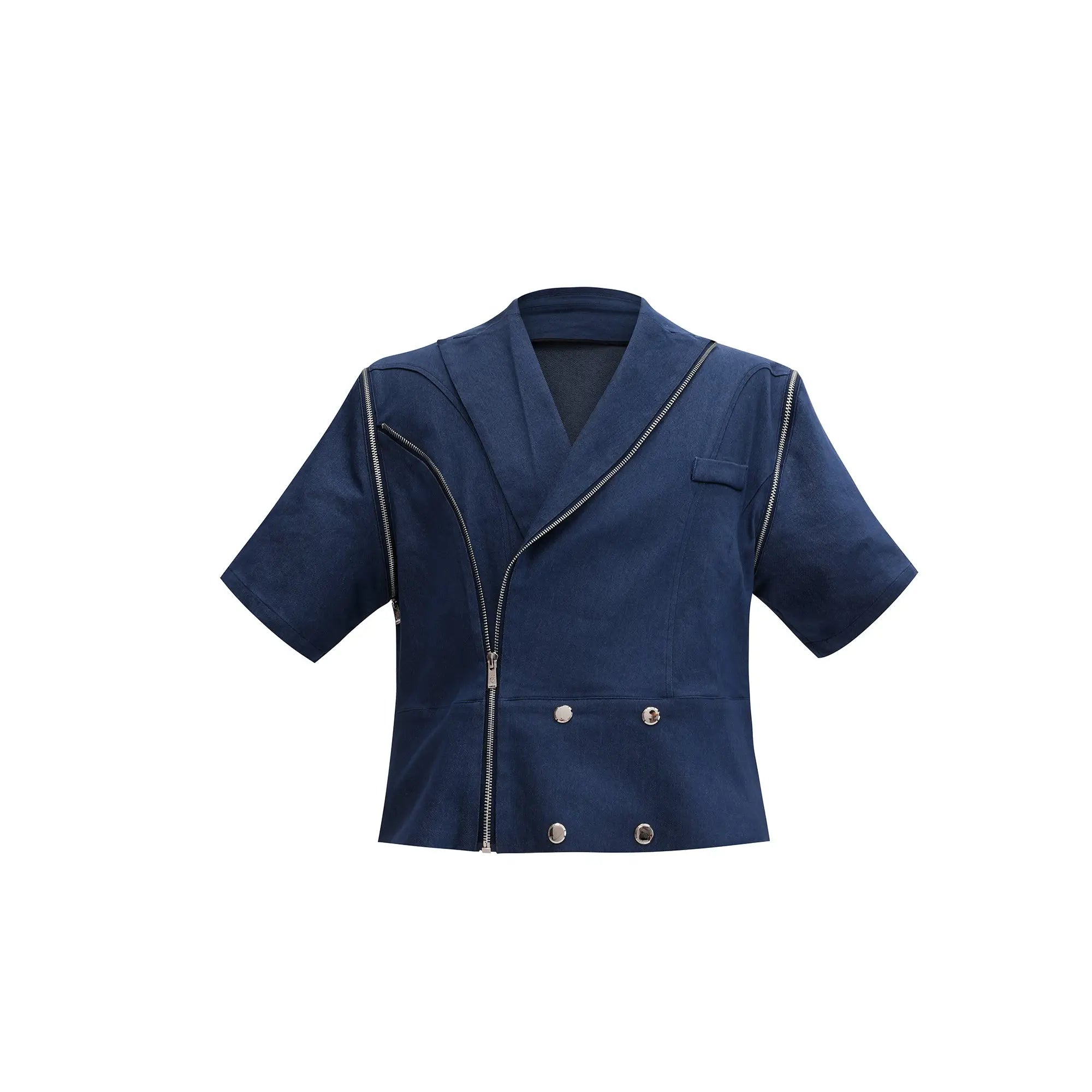Opium Detachable Sleeves Shirt - Fuga Studios