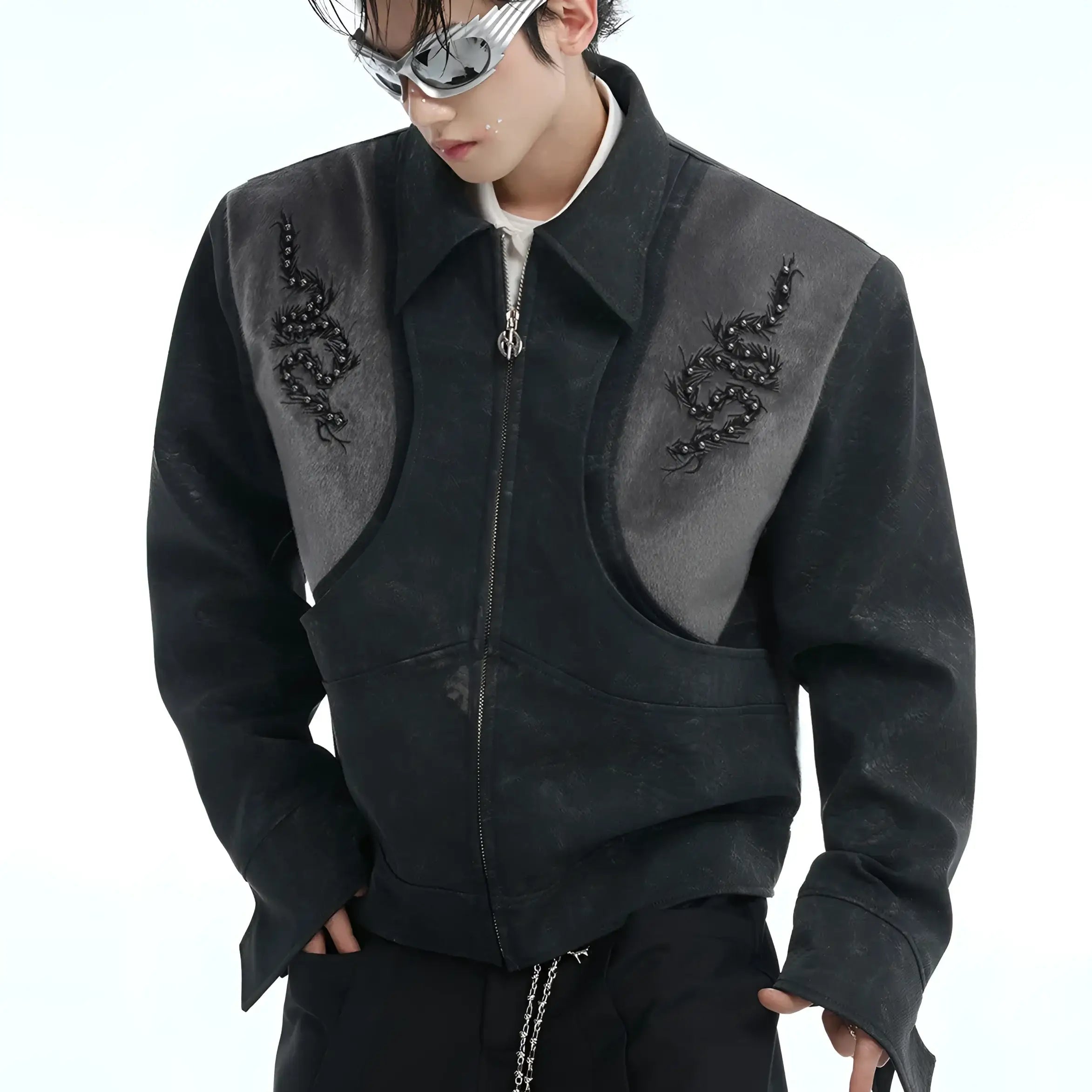 Opium Dragon Embroidery Jacket - Fuga Studios