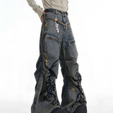 Opium Dragon Flare Denim Jeans - Fuga Studios
