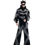 Opium Fractal Noir Jacket - Fuga Studios