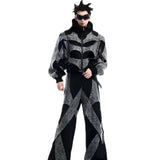 Opium Fractal Noir Jacket - Fuga Studios