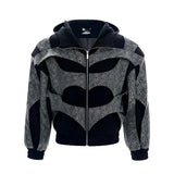 Opium Fractal Noir Jacket - Fuga Studios