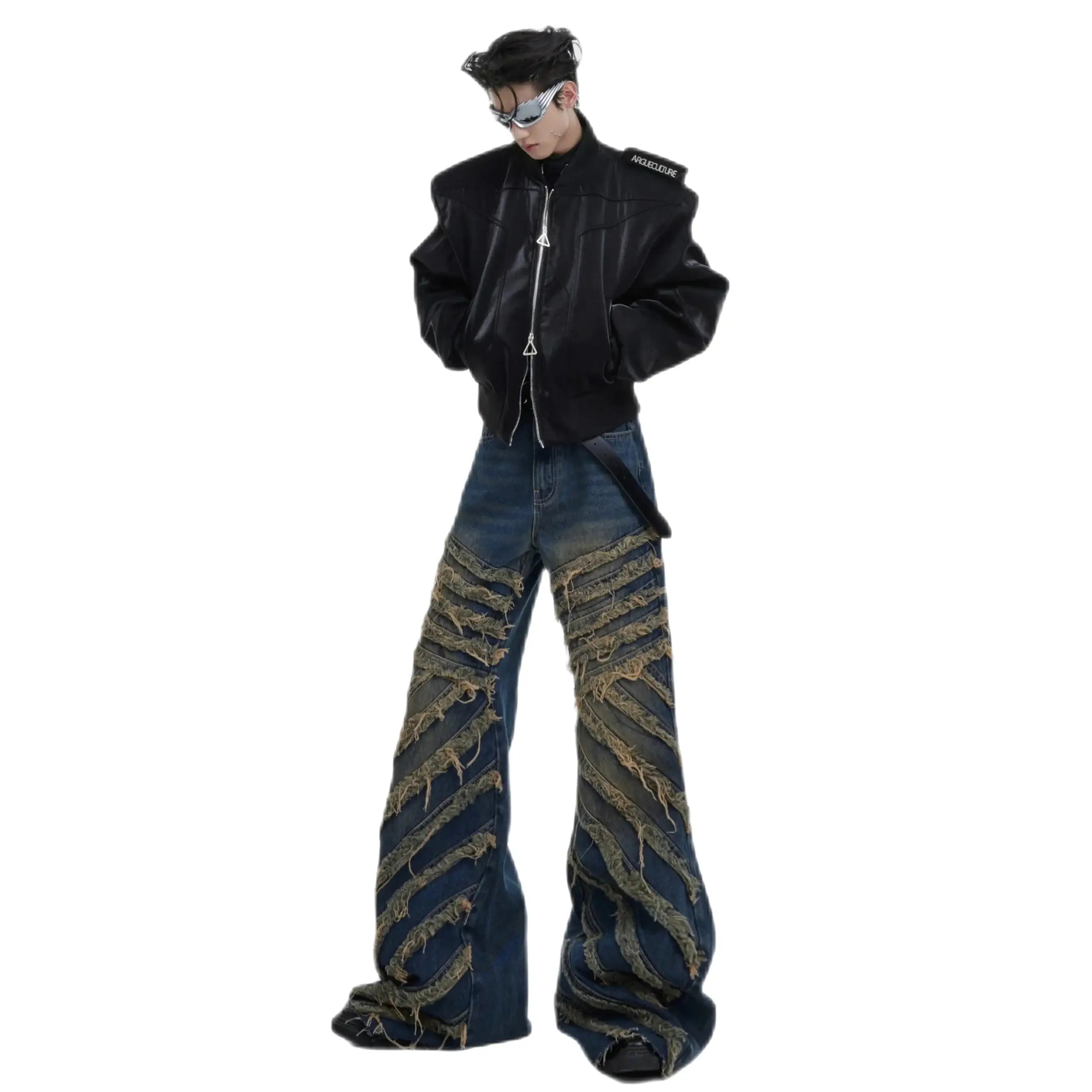 Opium Fringed Jeans - Fuga Studios