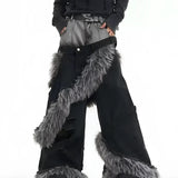 Opium Fur Spiral Flare Jeans - Fuga Studios