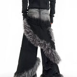 Opium Fur Spiral Flare Jeans - Fuga Studios