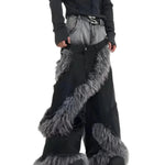 Opium Fur Spiral Flare Jeans - Fuga Studios