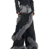 Opium Fur Spiral Flare Jeans - Fuga Studios