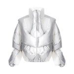 Opium Geometric Winter Puffer Jacket - Fuga Studios