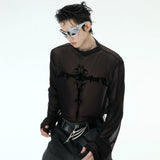 Opium Gothic Mesh Top - Fuga Studios